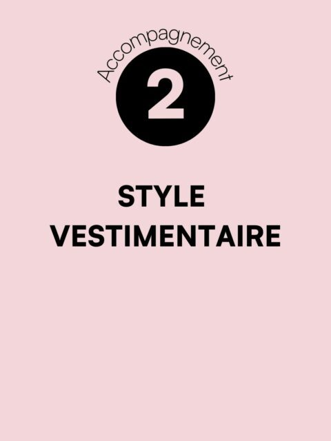 Accompagnement 2 : Style vestimentaire - ATODE Conseil en image