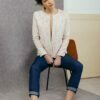 Veste coton rouge Céline ATODE