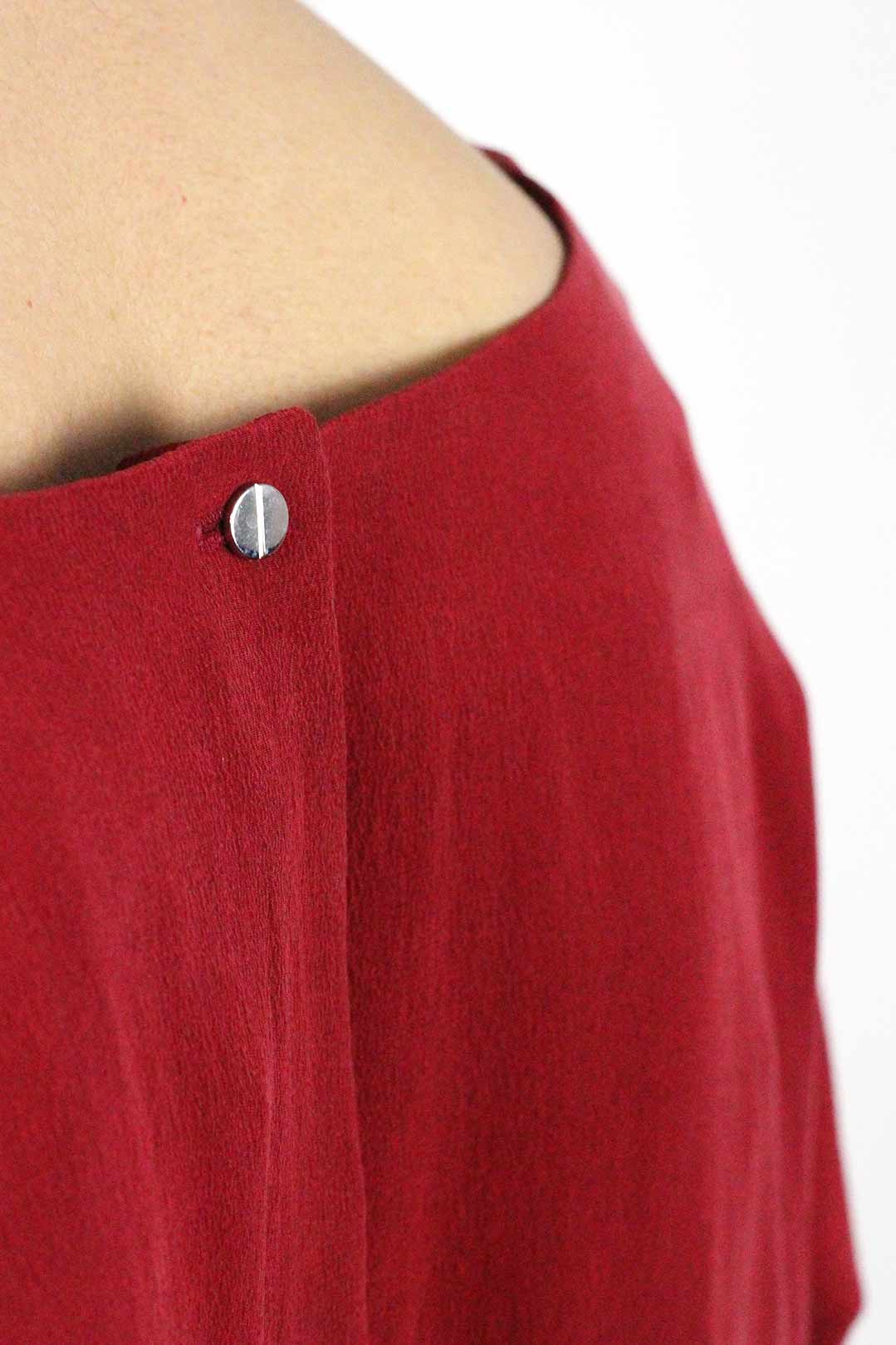 Blouse soie rouge 5 Blouse soie rouge