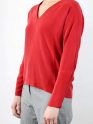 Blouse soie rouge Edith ATODE