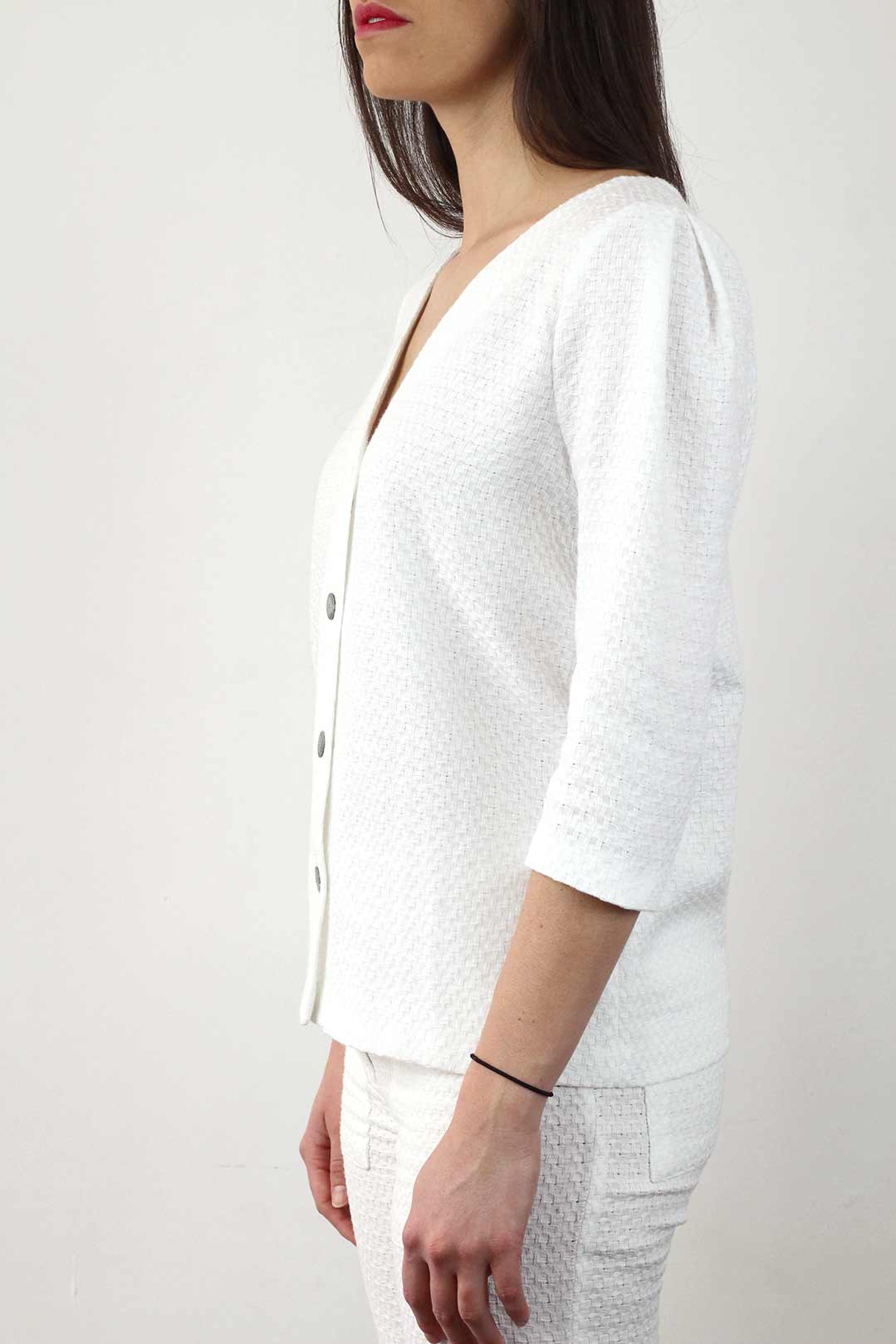 Gilet coton femme