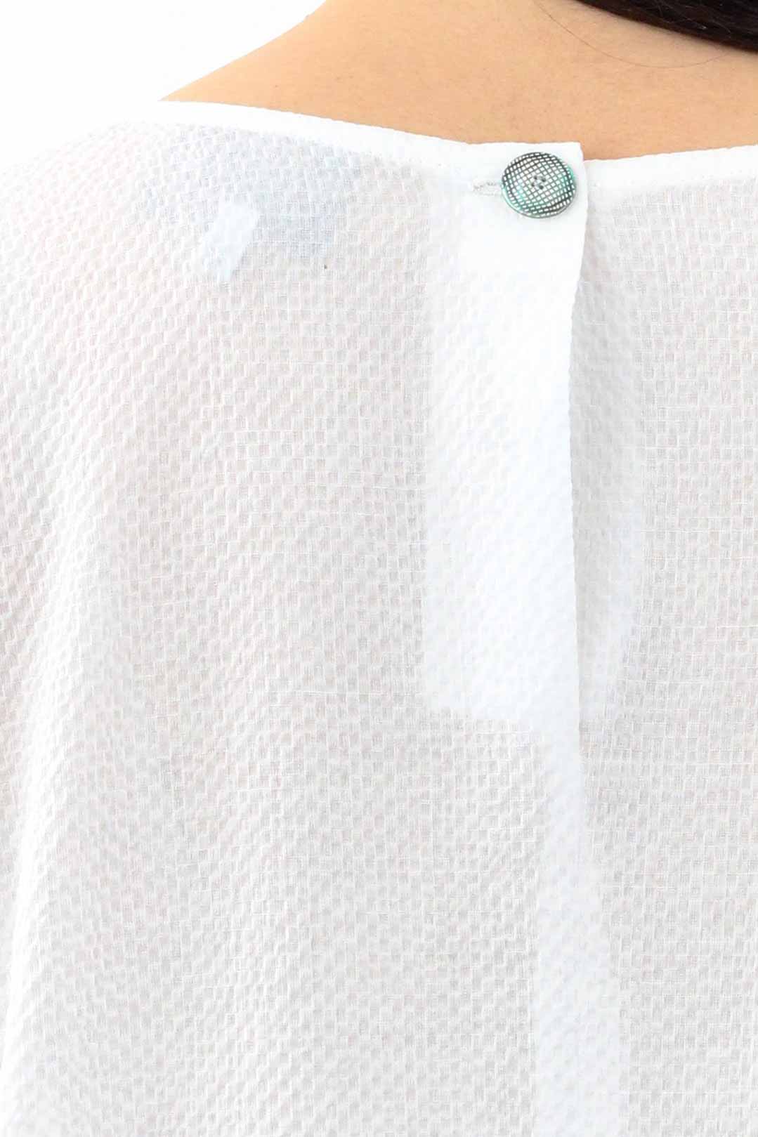 Top en coton blanc