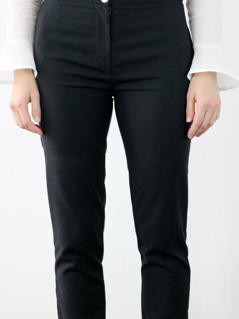 pantalon cigarette noir Victoire ATODE