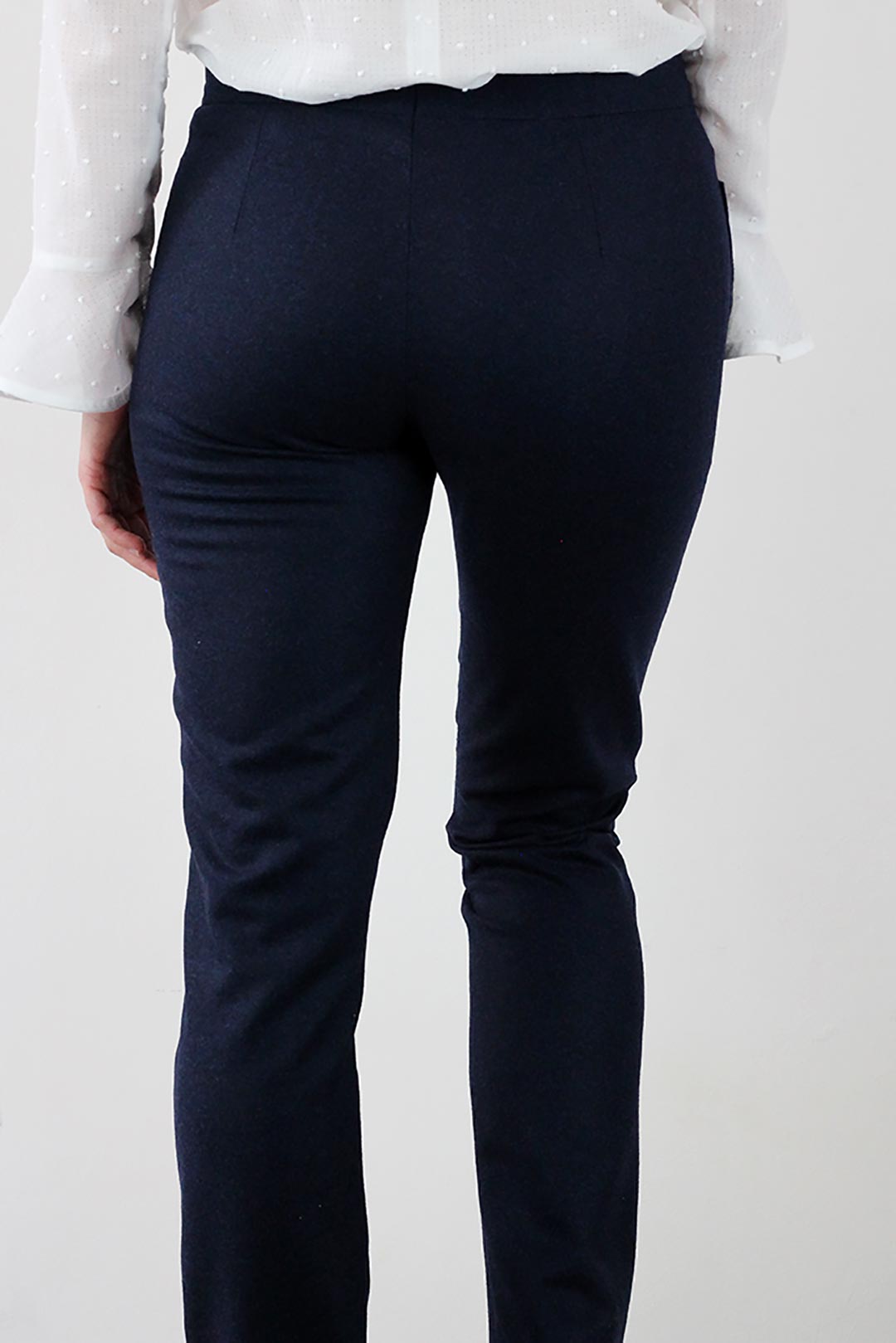 pantalon flanelle femme