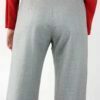 pantalon large femme gris Laura ATODE