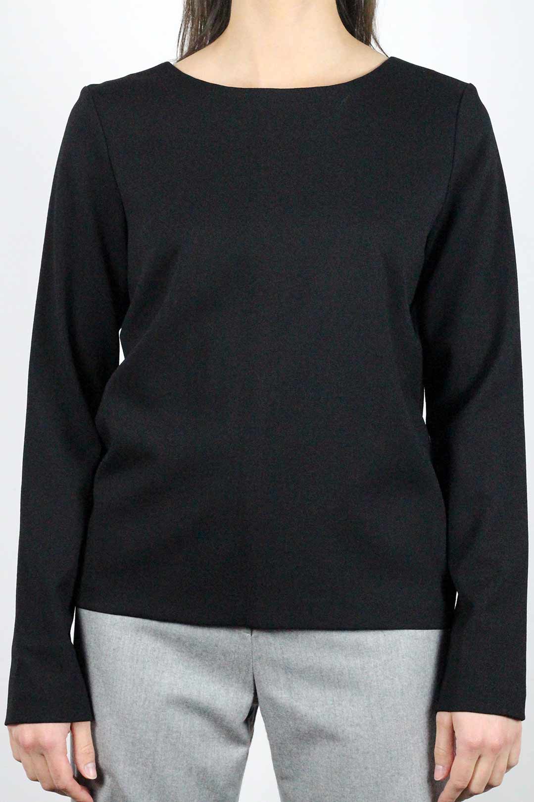 top noir manche longue femme top noir manche longue femme