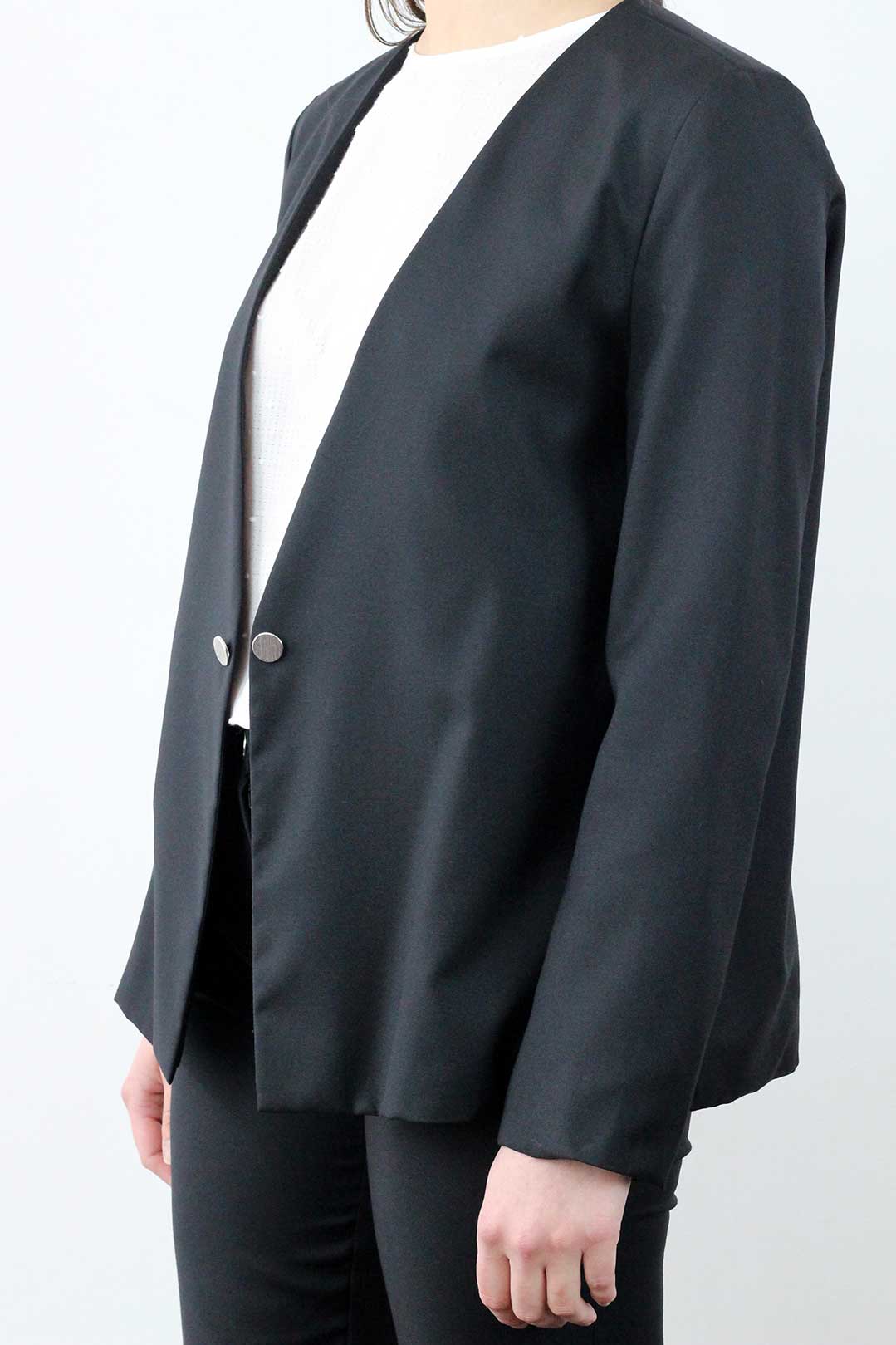 veste de tailleur noire femme
