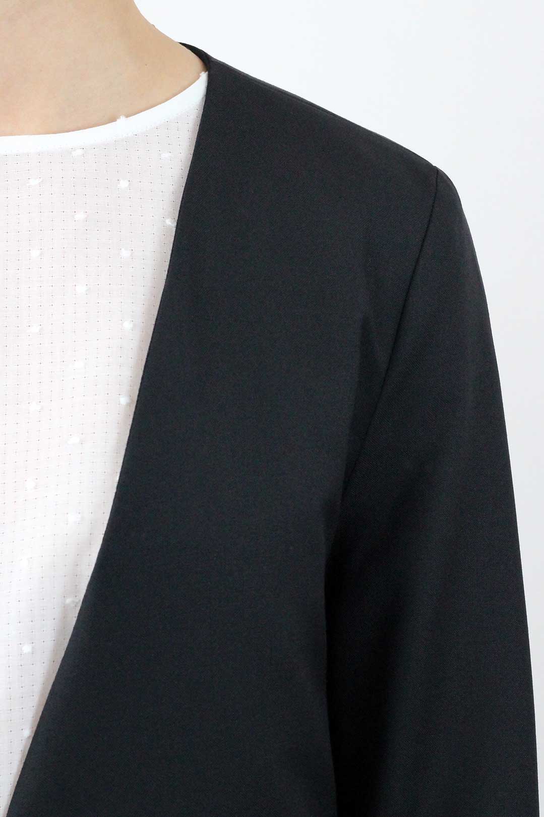 veste de tailleur noire femme