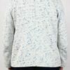 Veste femme couture grainé bleu Celine ATODE