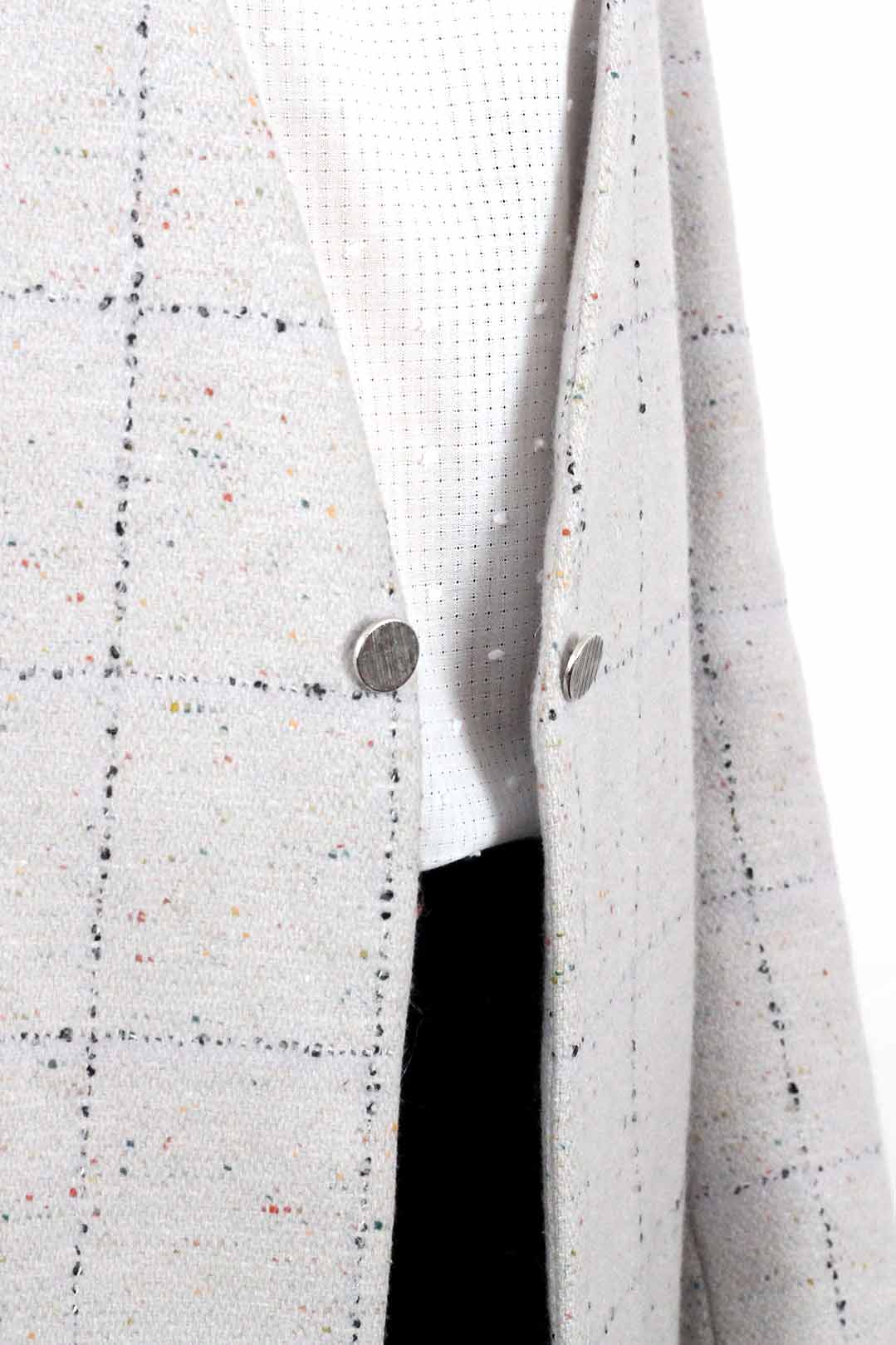veste grise laine femme