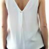 top en soie blanc Emma ATODE