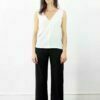 top en soie blanc Emma ATODE