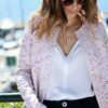 veste couture rouge
