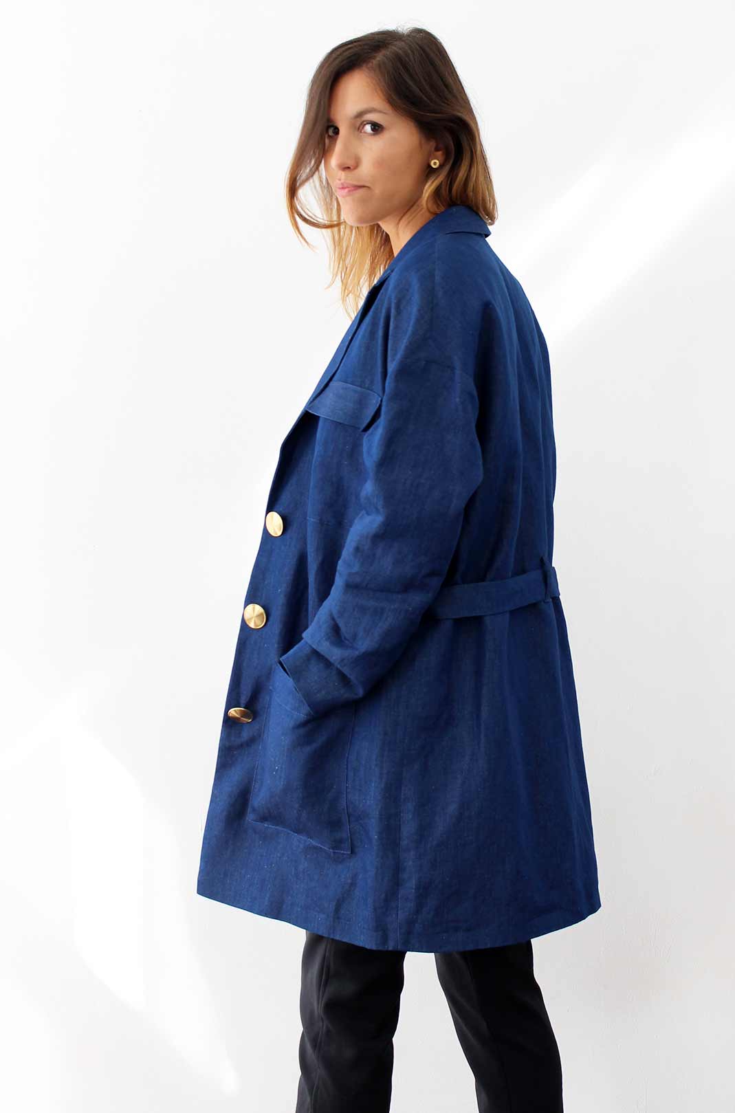 trench fluide femme 1