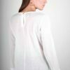 Top en coton blanc gaufré Marine ATODE