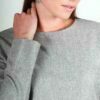 Pull en laine gris femme Cara ATODE
