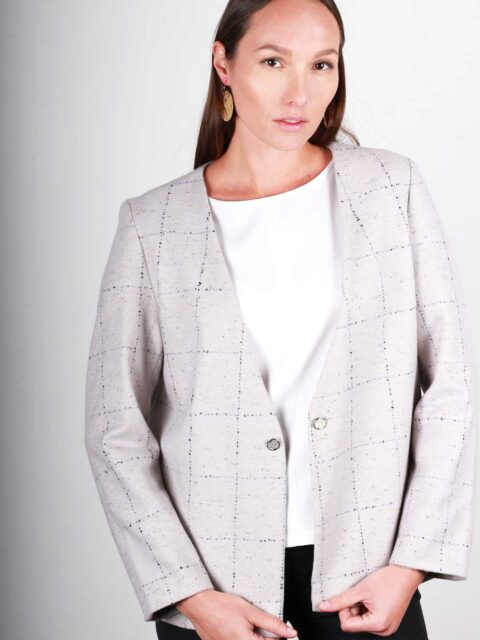 Veste Grise laine Femme Jeanne ATODE