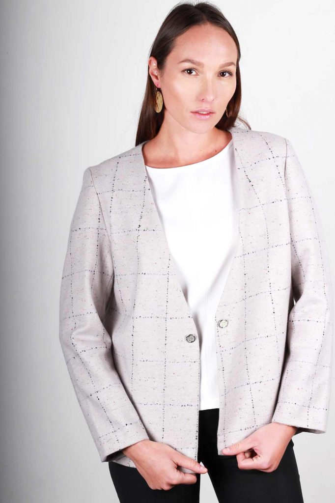 Veste Grise laine Femme Jeanne ATODE