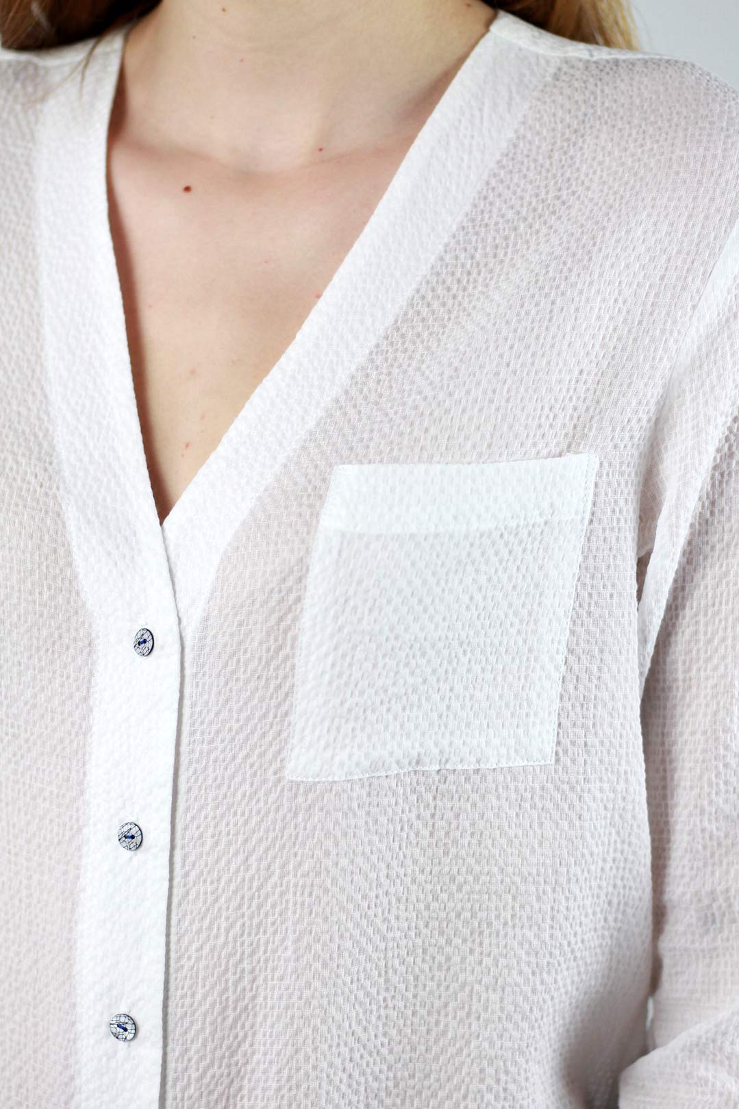 chemisier blanc femme chic