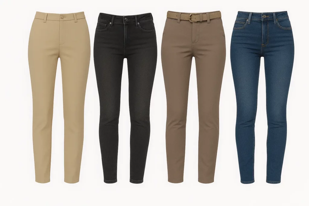 pantalons femmes H