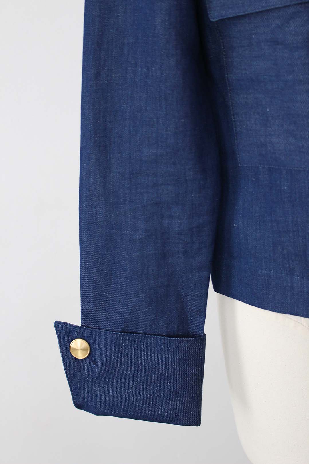 VESTE COURTE bleu jean