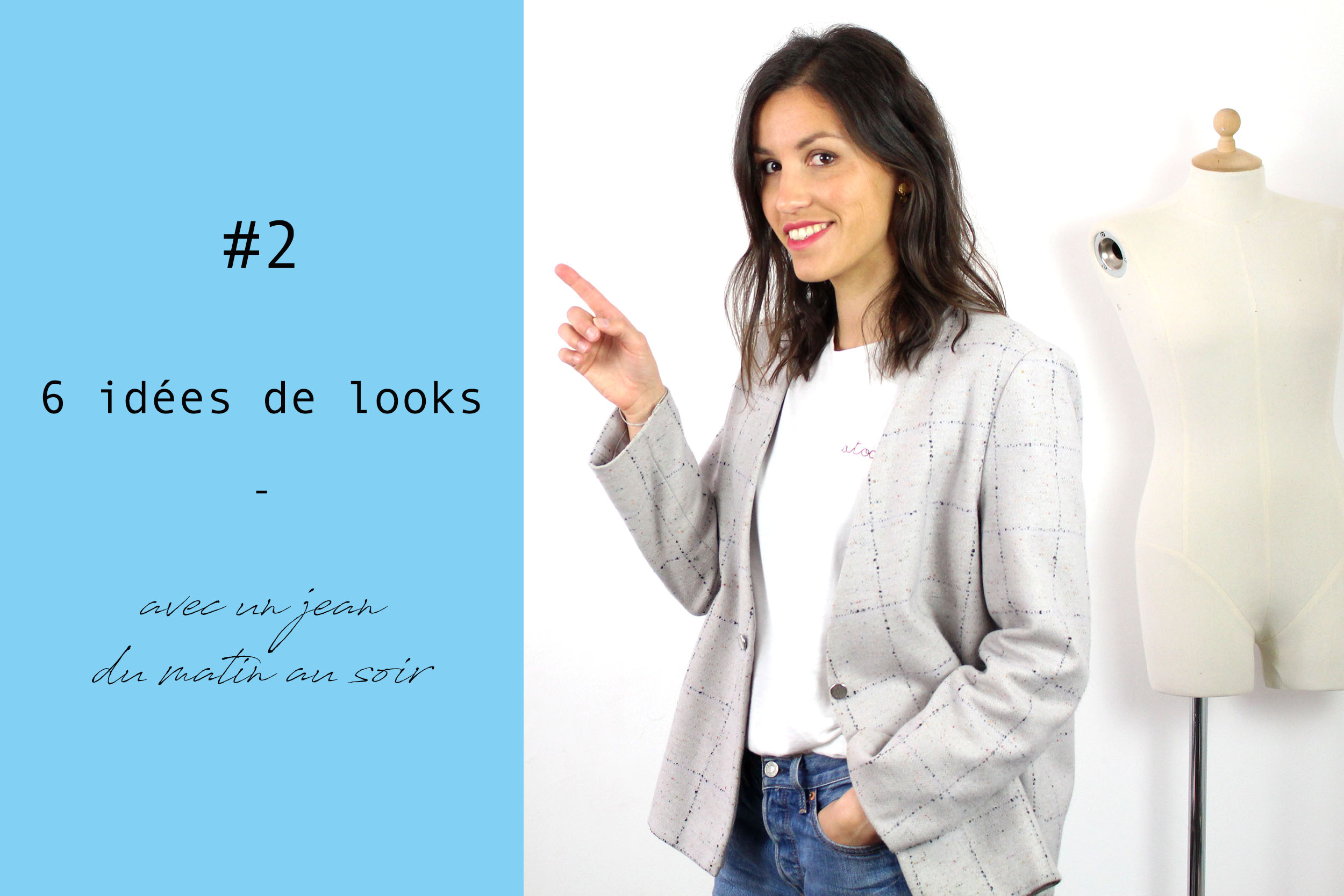 6 id es de looks avec un jean du matin au soir ATODE