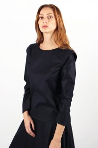 Top bleu marine chic Justine ATODE