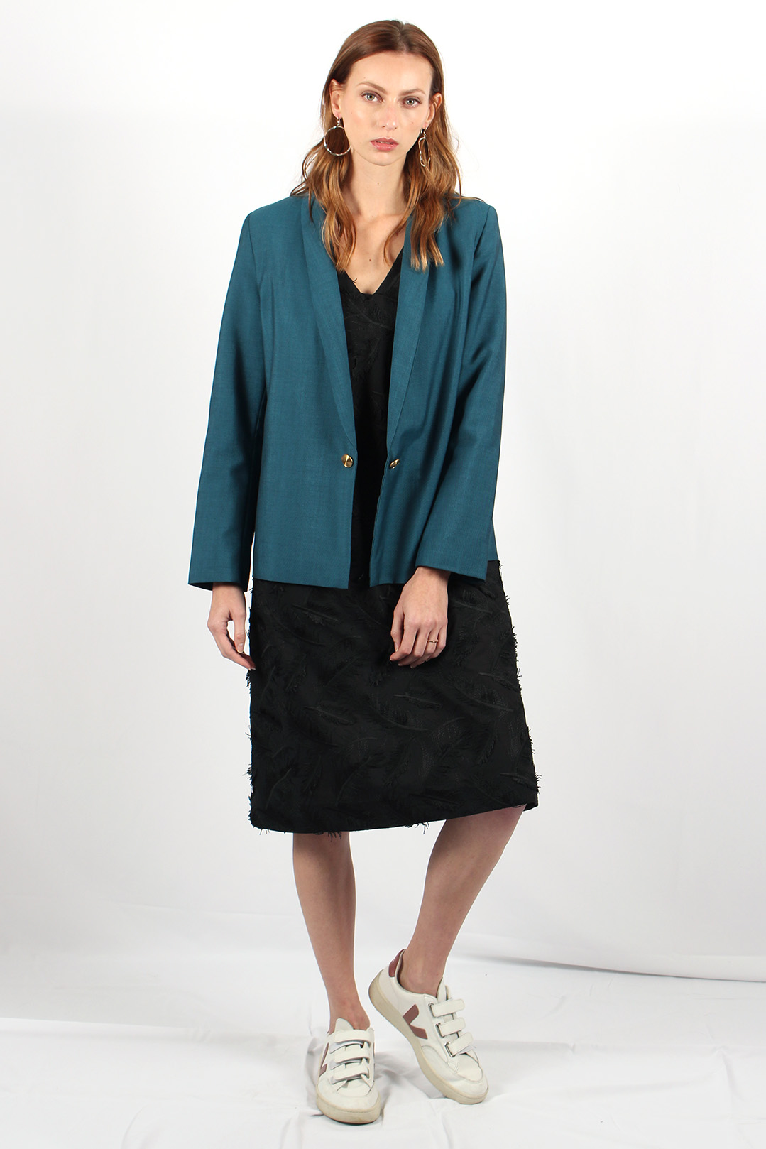robe droite noire en coton18