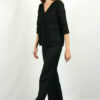 top en coton noir Elodie ATODE