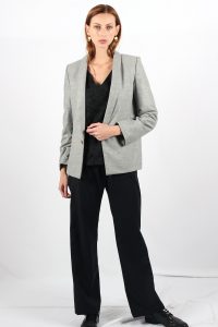 veste tailleur grise Marie anne ATODE