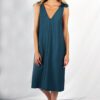 robe longue bleu canard Ingrid ATODE