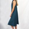 robe longue bleu canard Ingrid ATODE