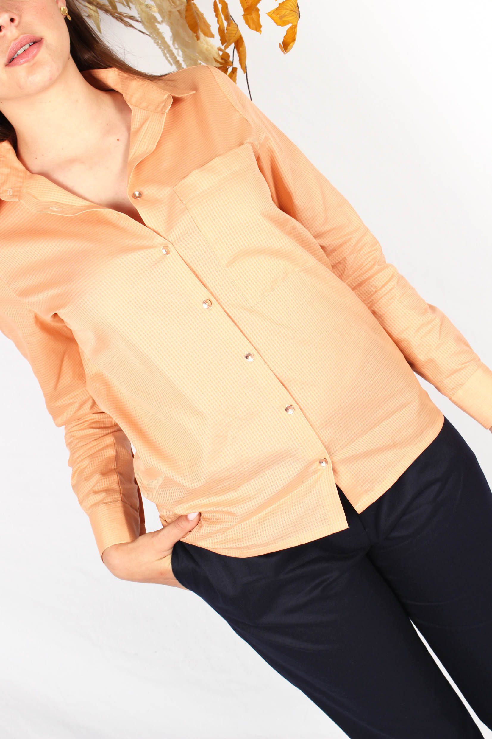 Chemise nude en coton2