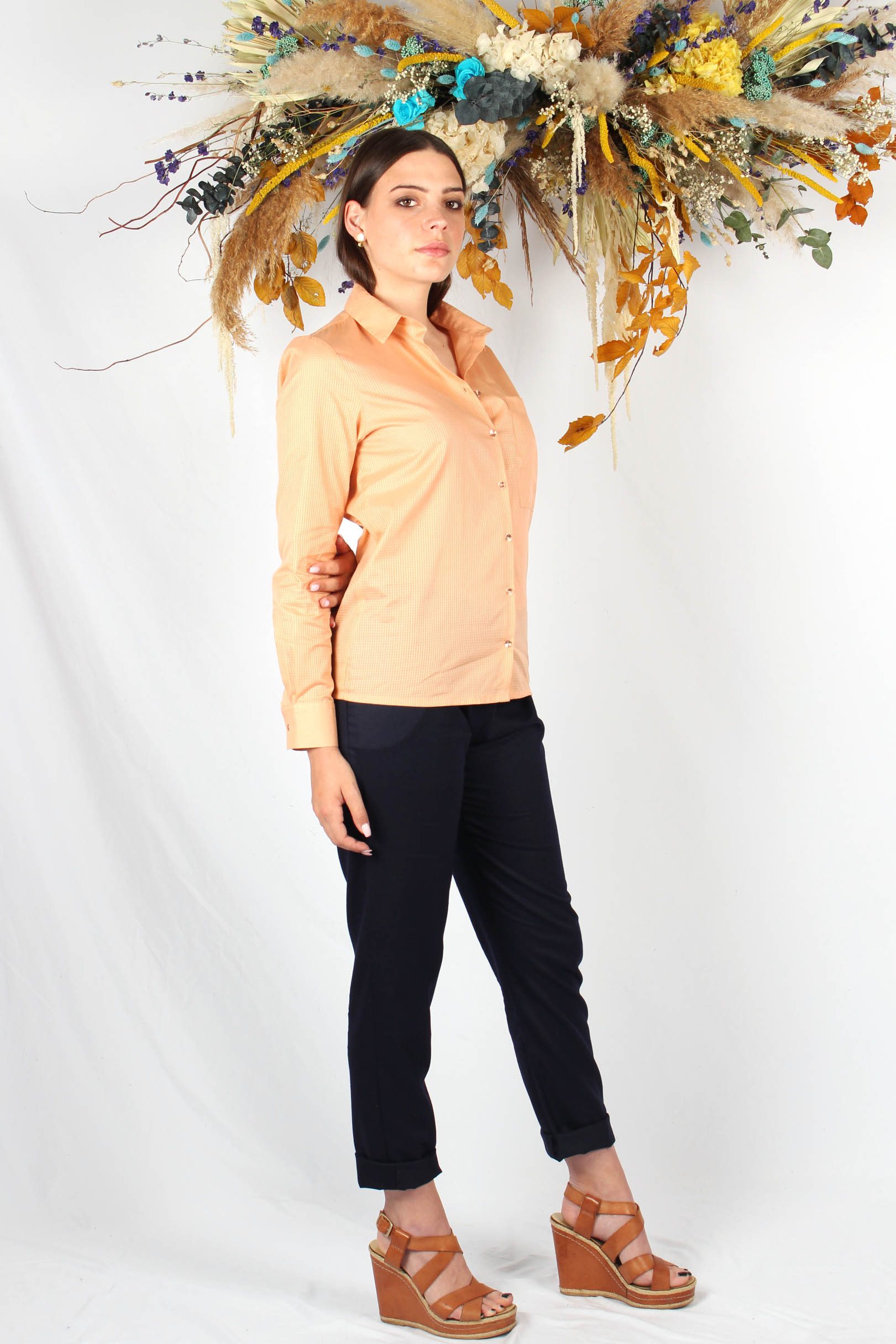 Chemise nude en coton7