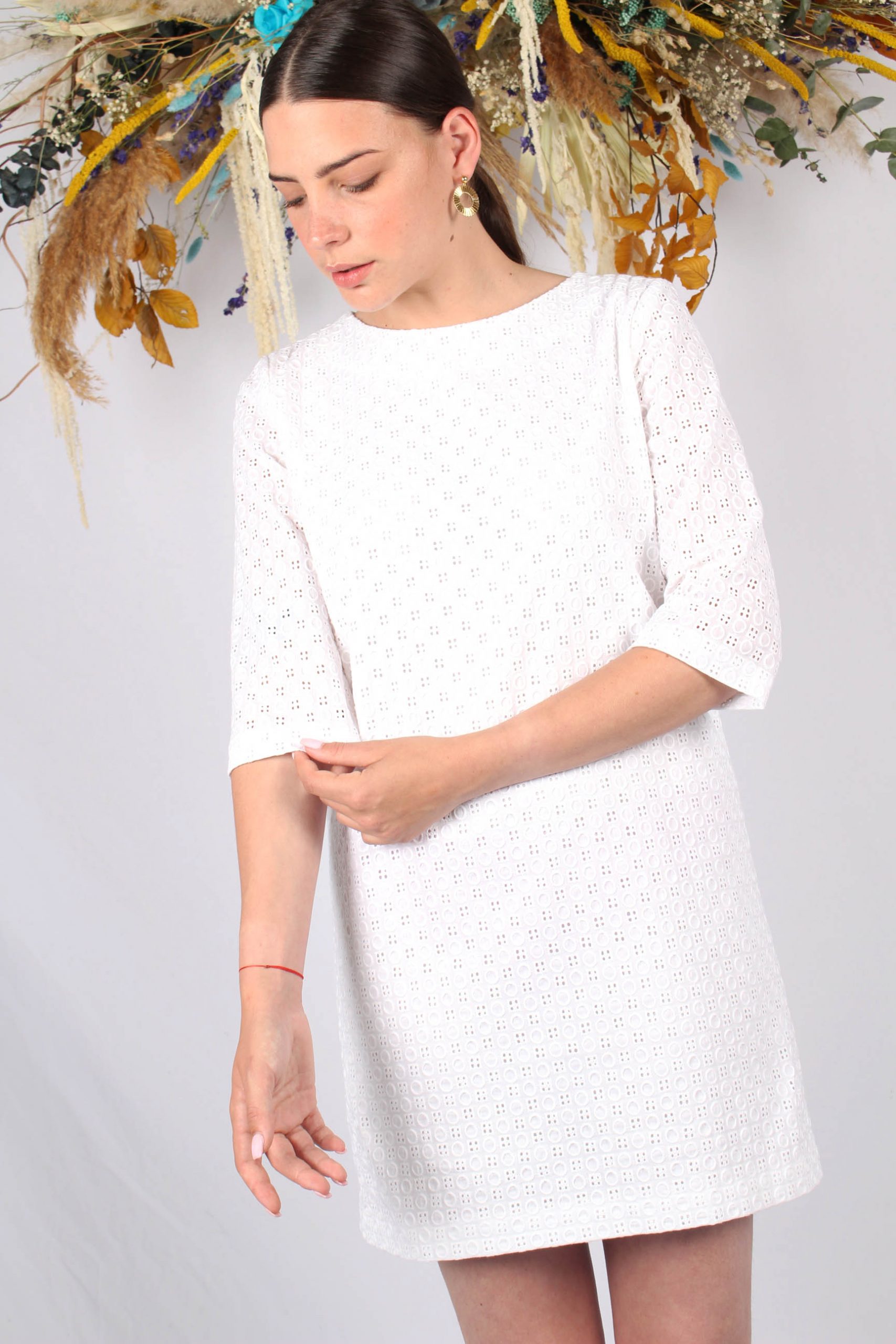 robe basic blanche