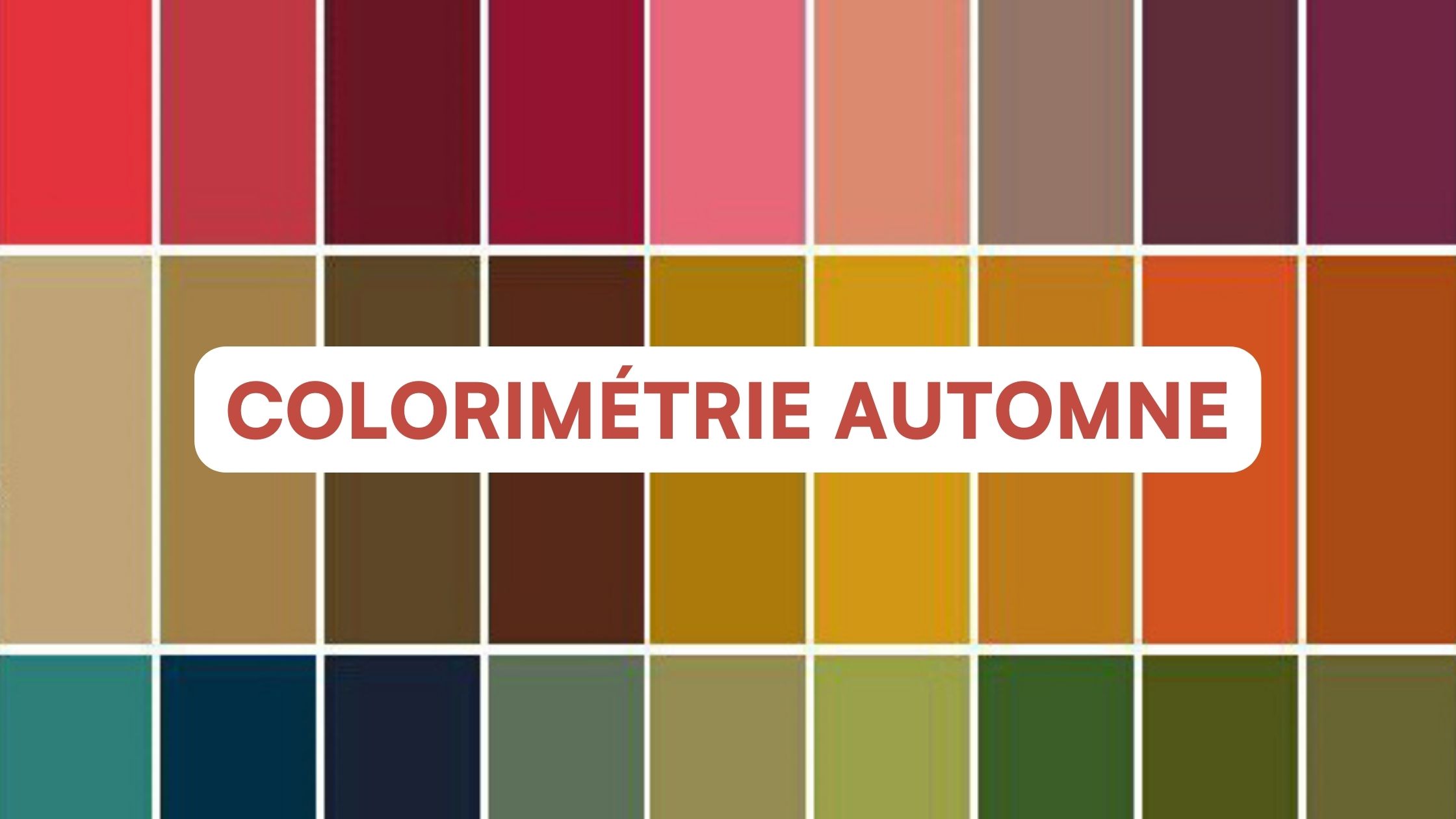 Colorimétrie de la femme automne : profil, couleurs, idées de looks