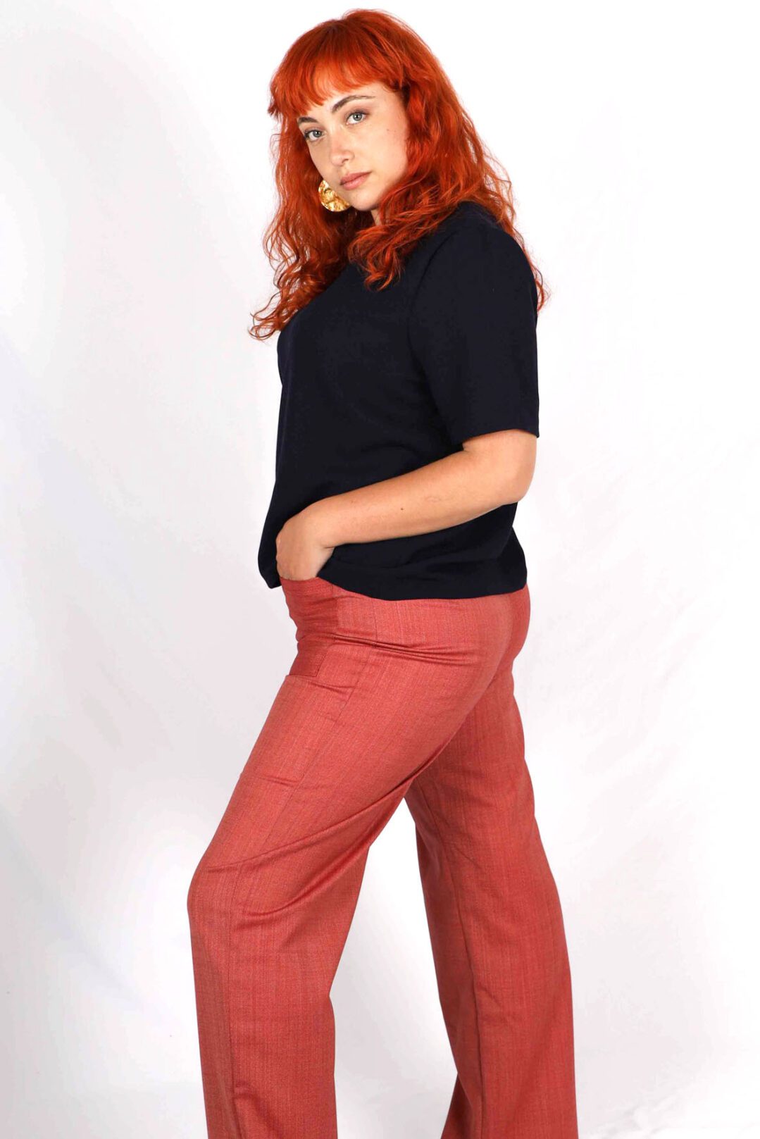 pantalon corail femme Laura ATODE