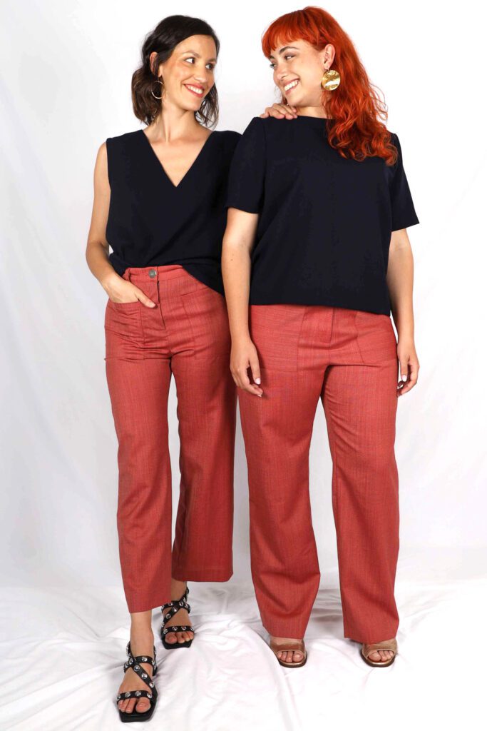 Pantalon large femme chic Made in France - ATODE