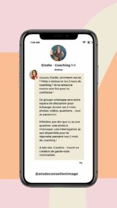 Coaching 1+1 ATODE Conseil en image