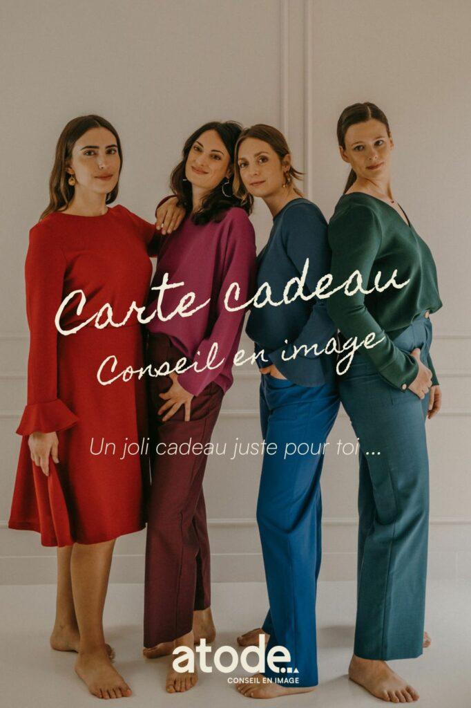 Bon cadeau relooking ATODE Conseil en image