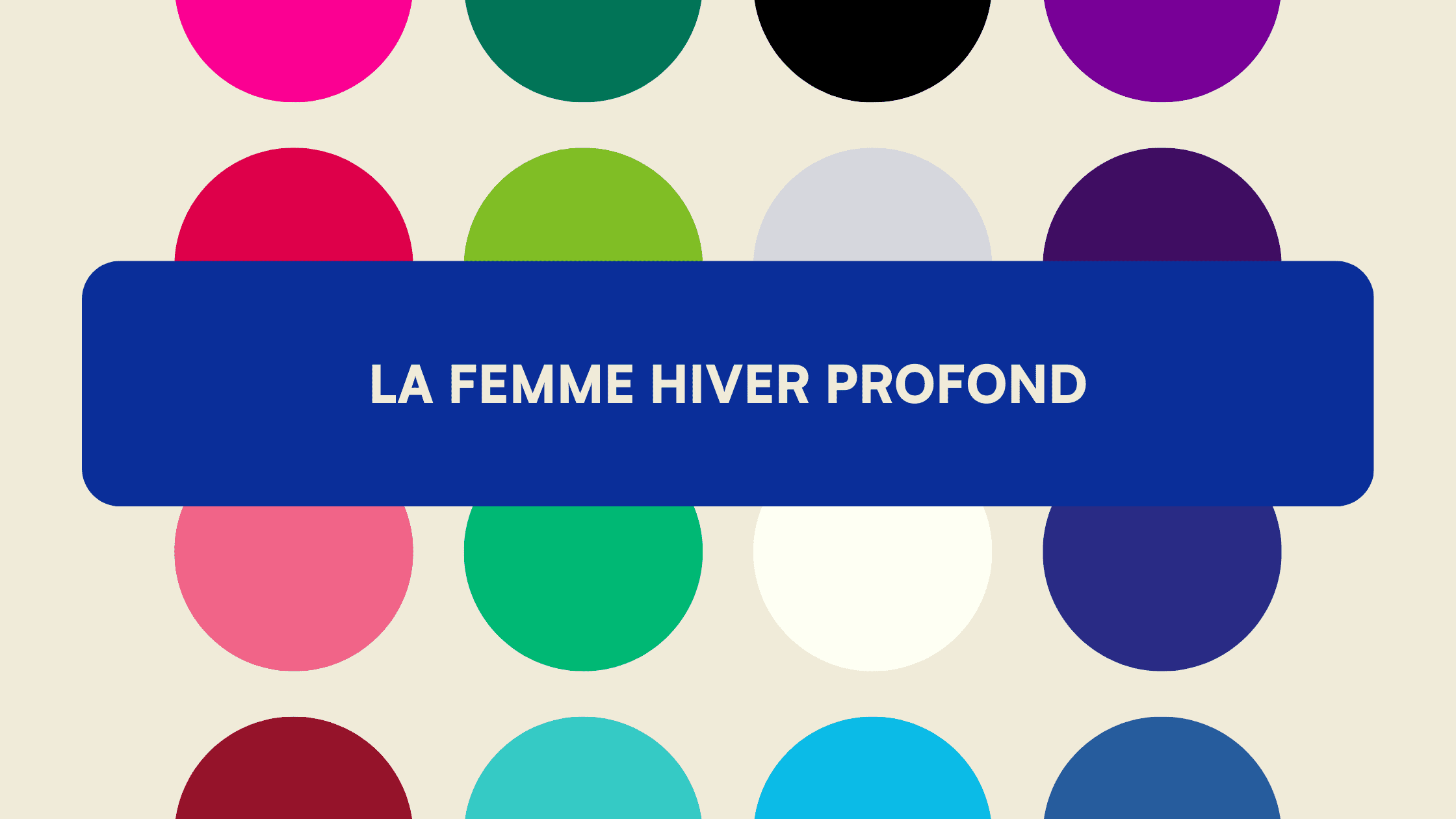 LA FEMME HIVER PROFOND ATODE Conseil en image