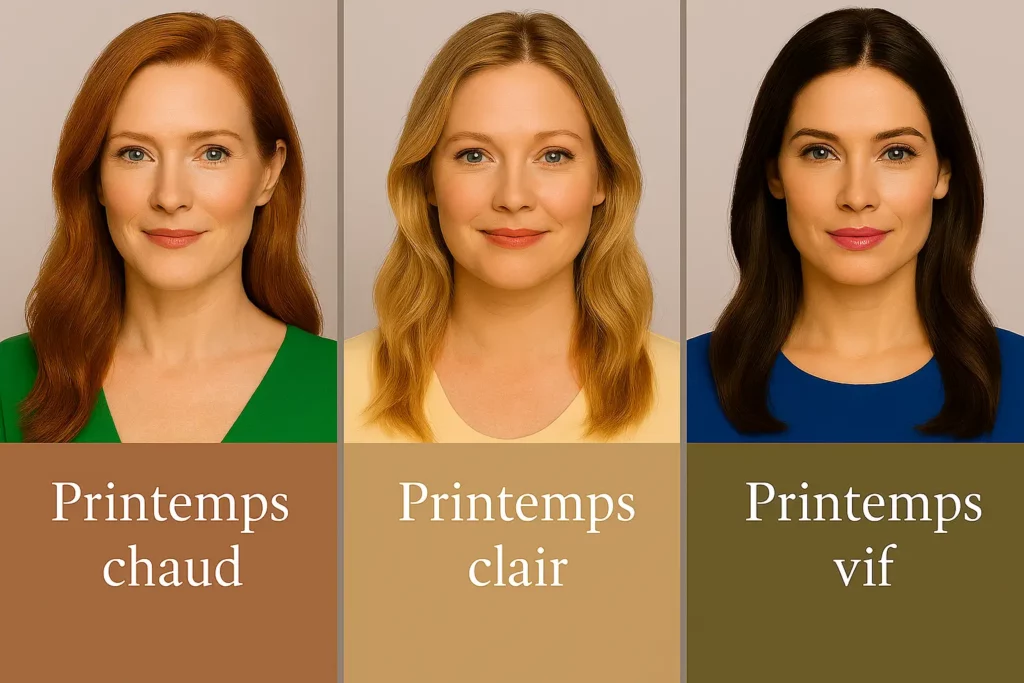 colorimétrie printemps
