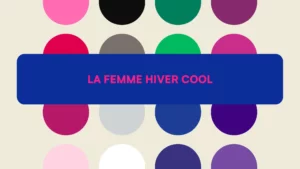 colorimétrie hiver cool
