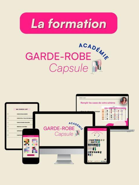 Formation Garde-robe capsule Académie