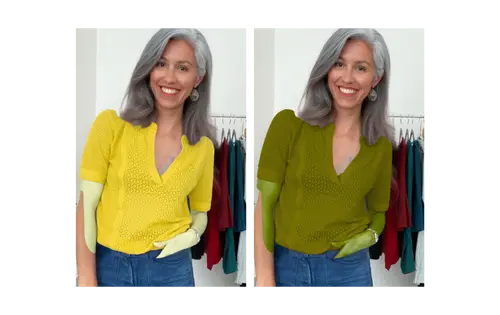 Cheveux gris