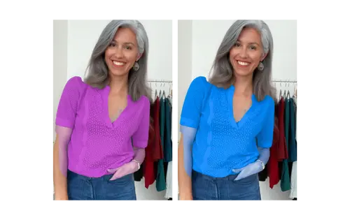 Cheveux gris