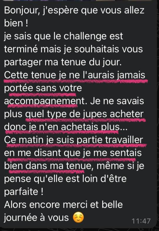 Avis clientes Style & tenues - Style vestimentaire et création de tenues ATODe Conseil en image