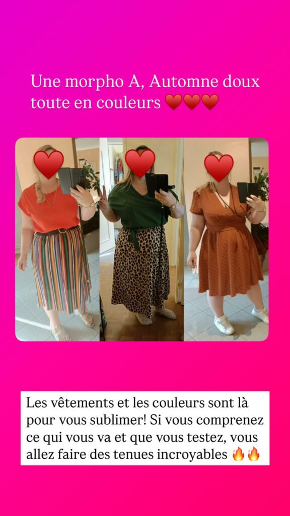 Avis clientes Palette & Silhouette - Colorimétrie et morphologie ATODe Conseil en image
