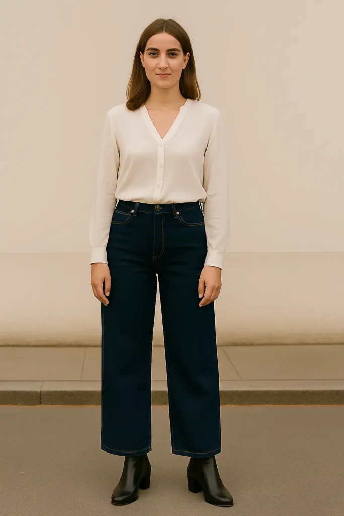 Quelles chaussures porter avec un jean large