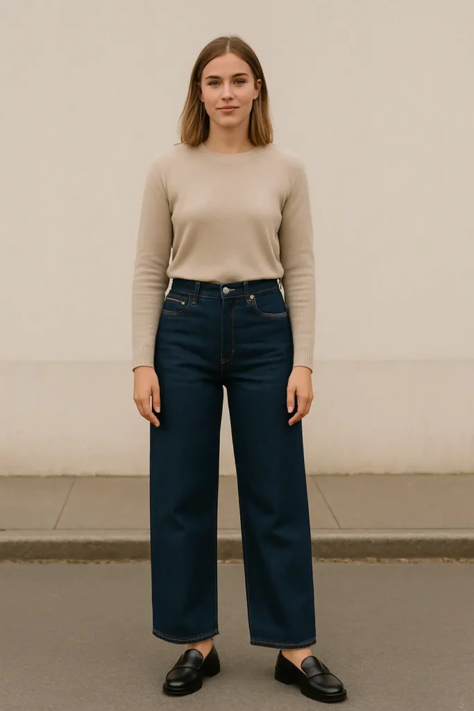 Quelles chaussures porter avec un jean large